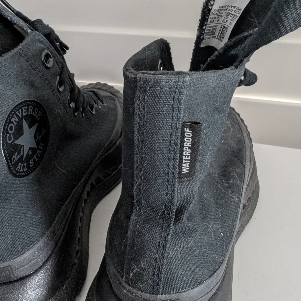 2022 Converse Chuck 70 AT-CX Counter Climate High 'Triple Black' - Picture 5 of 12